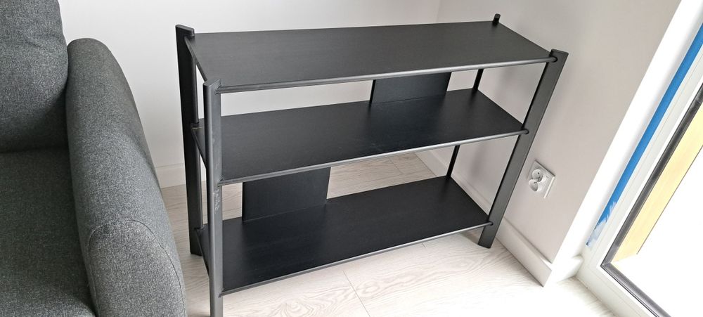 Regał stojący, stolik JATTESTA, metalowa szafka z IKEA, w Marki k/W-wy