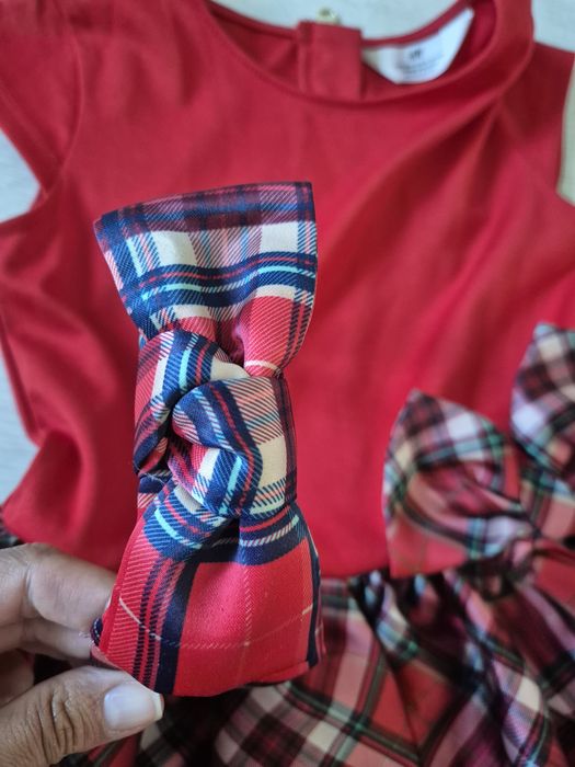 Sukienka i opaska H&M r. 134/140 Jak Nowe