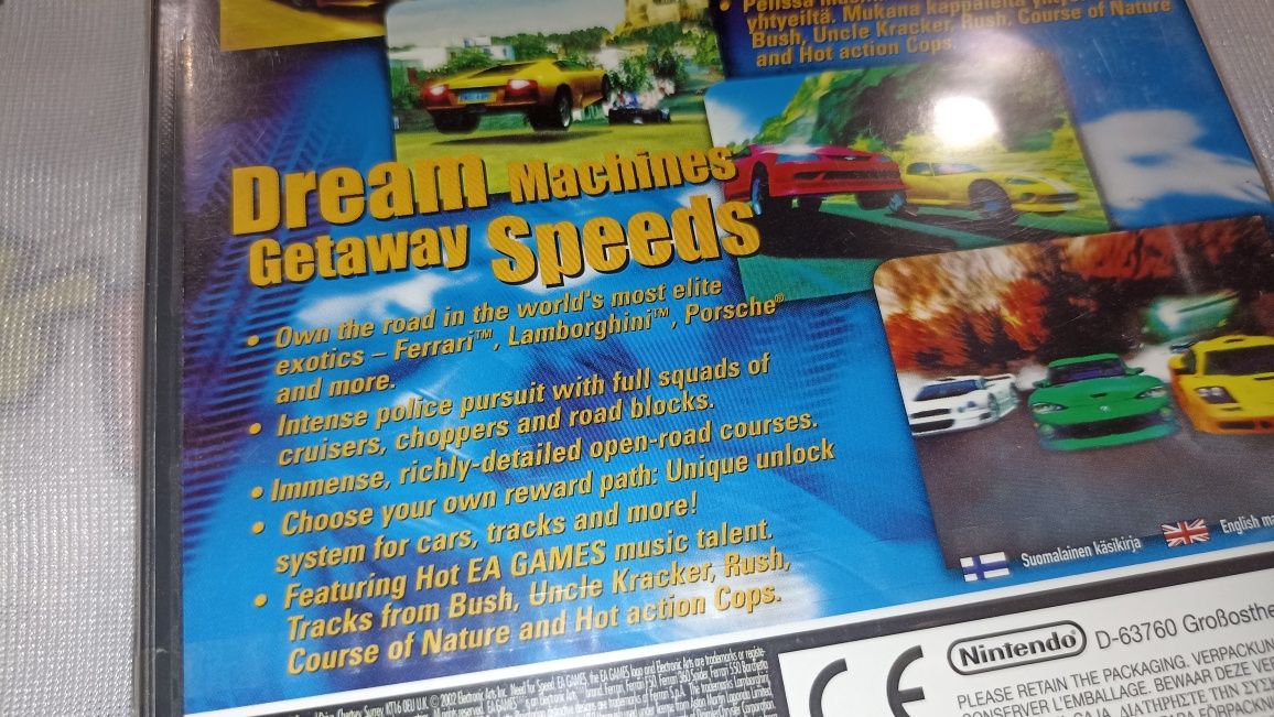 Need For Speed Hot Pursuit 2 Nintendo Game Cube NOWA rarytas