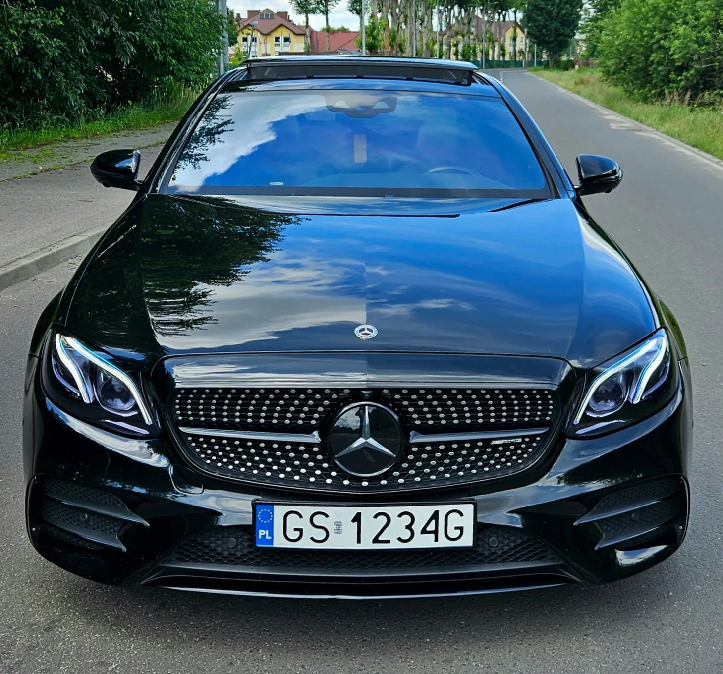 Mercedes-Benz Klasa E E43 AMG Europa Oryginał Panorama