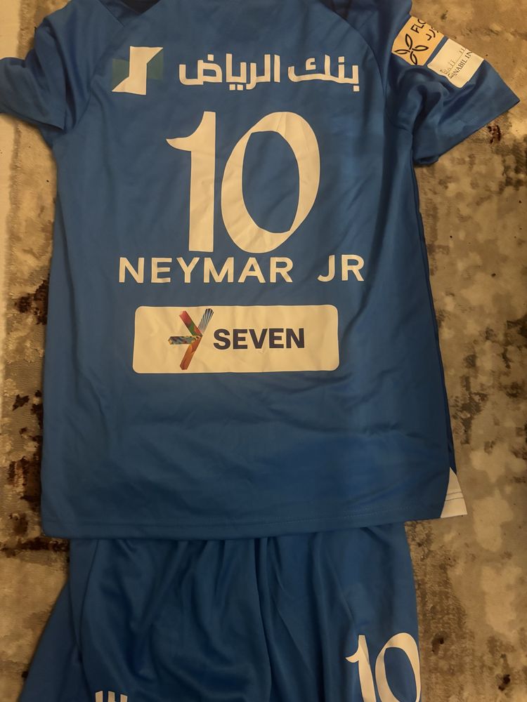 Conjunto de futebol neymar