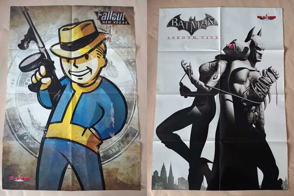 Plakaty CD-Action Fallout NV Batman Arkham City Resident Evil 3D Runes