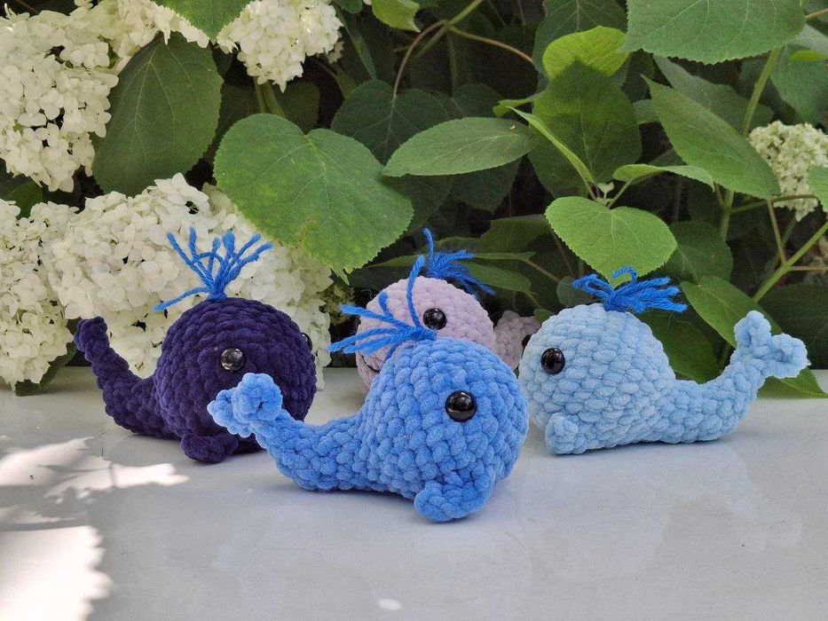 В'язані морські мешканці. В'язані плюшеві іграшки