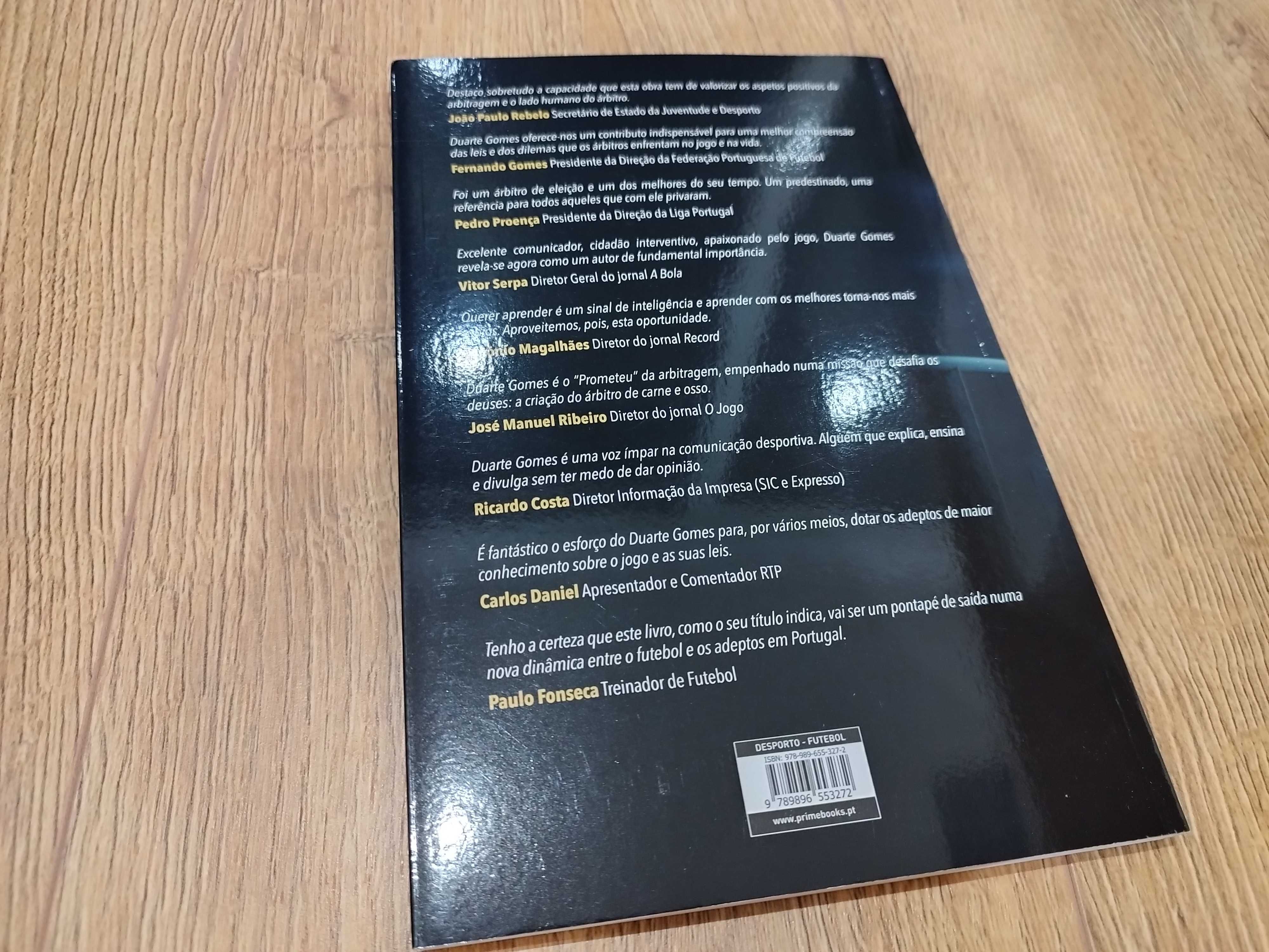 Livro Kick Off Duarte Gomes