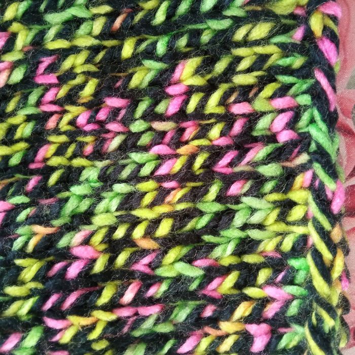 Nowa czapka ręcznie robiona handmade rękodzieło multikolor