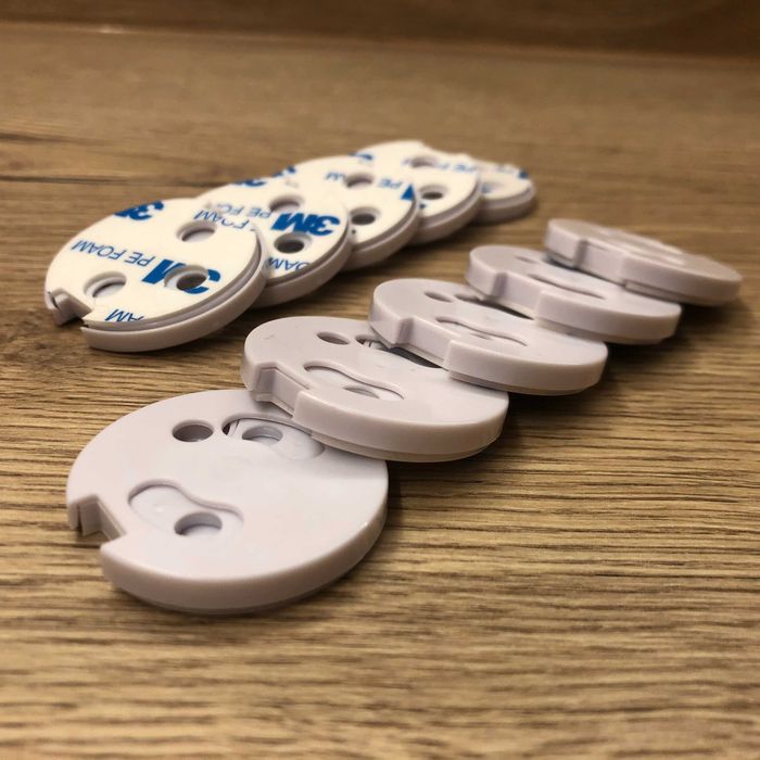 15x Zaślepki Blokady Gniazdek Kontaktów z Bolcem dla dzieci