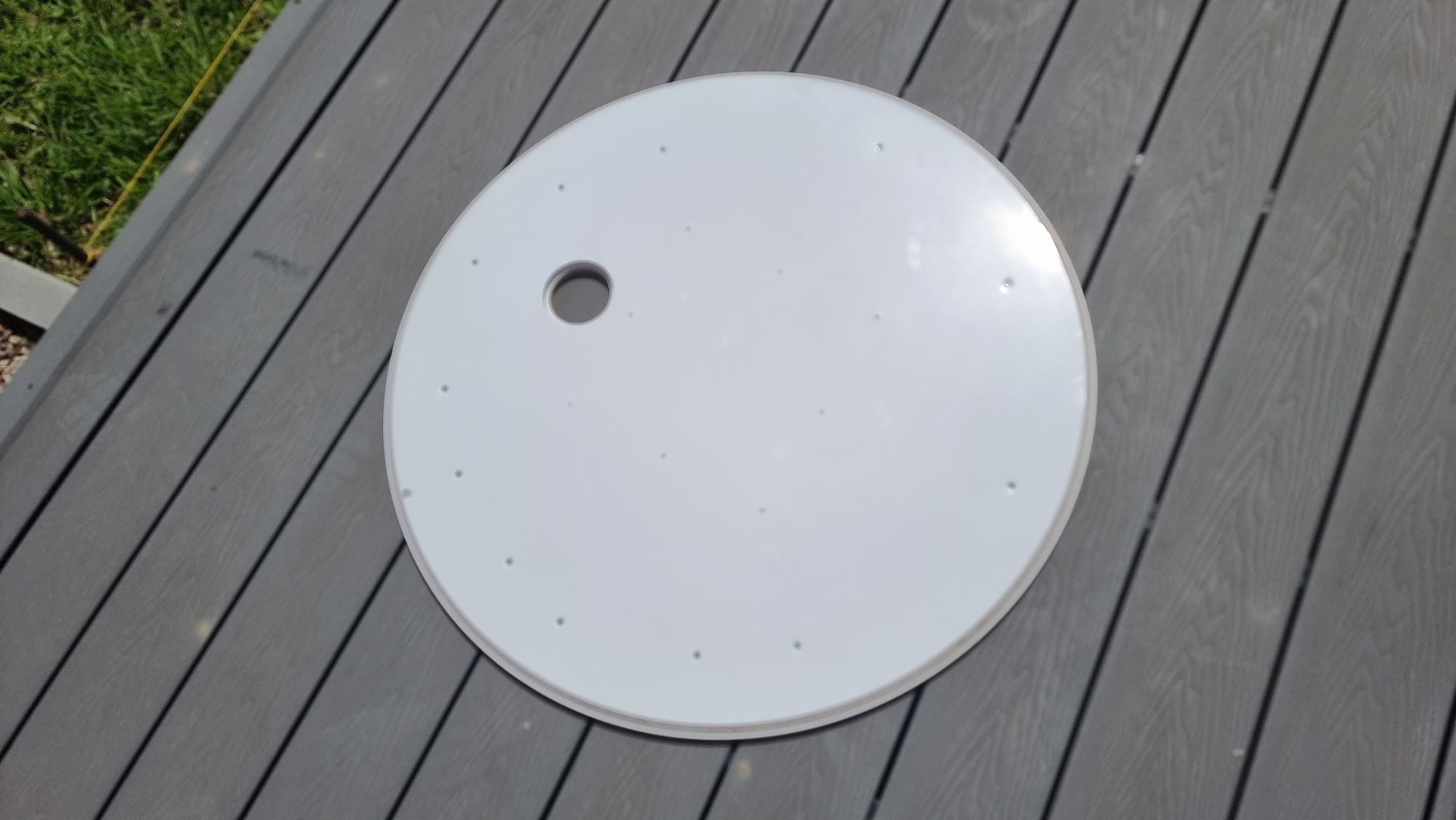 Laminowany blat do stołu, stolika z otworem o średnicy 85 cm
