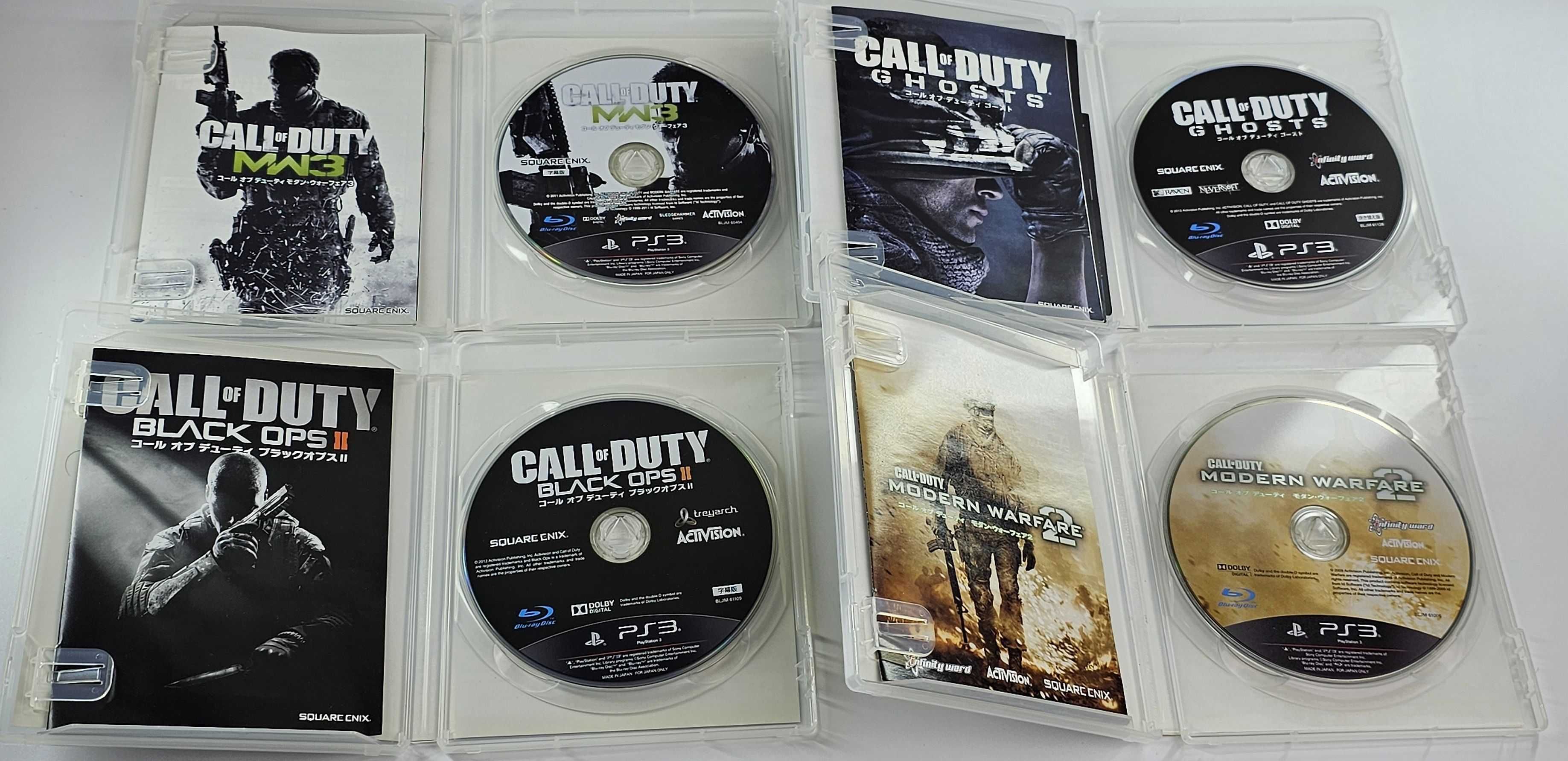 Call of Duty seria 5ciu gier na Playstation 3