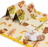 Sweety Fox - Mata do zabawy dla niemowląt 150 x 180 x 1 cm XXL NOWE