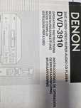 Denon DVD - 3910 - Instrukcja obsługi