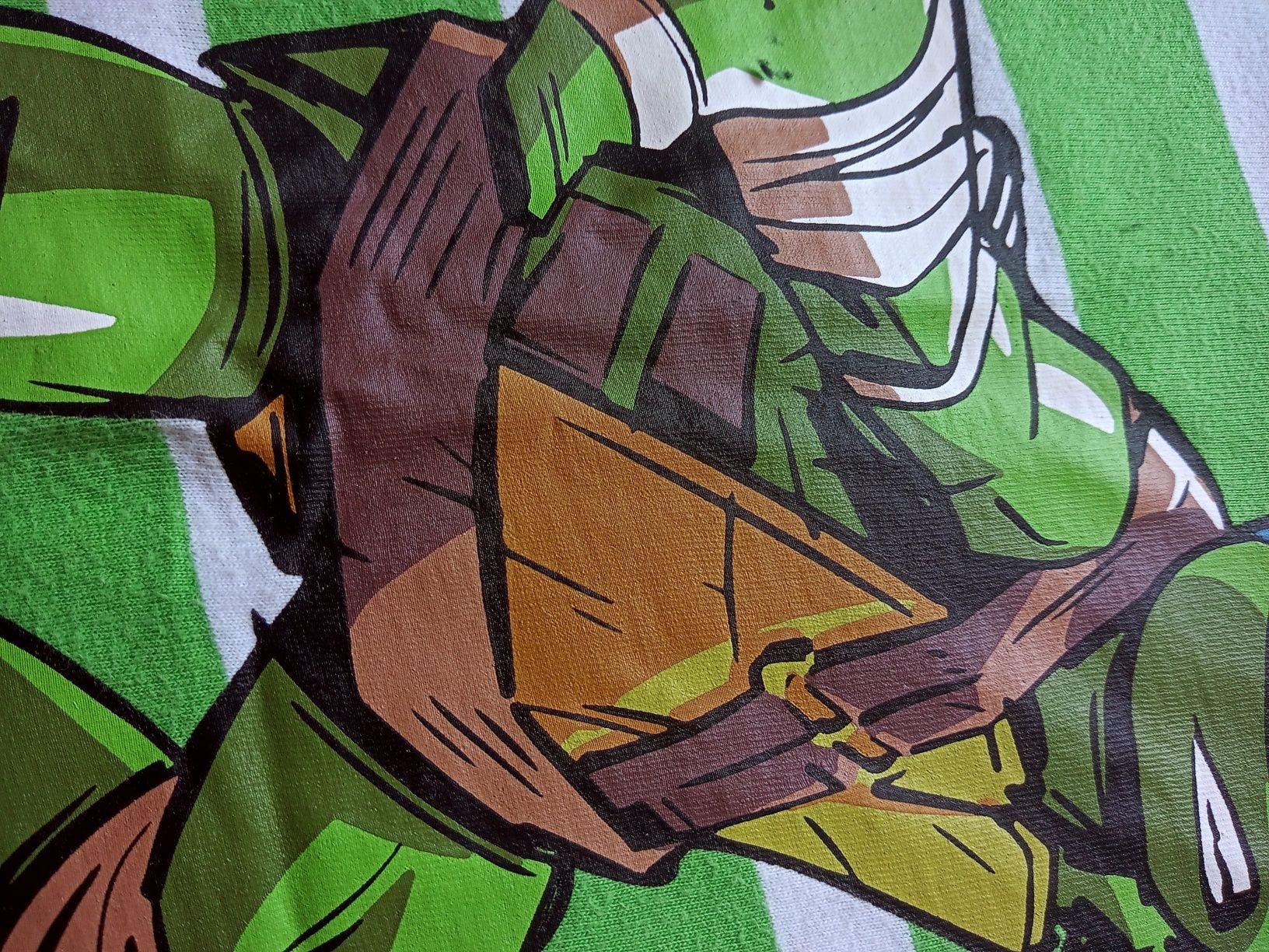 Bluzka z krótkim rękawem żółwie Ninja