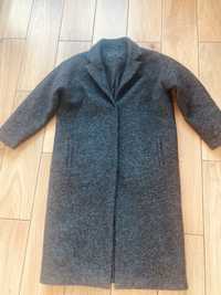 Plaszcz welna boucle flaptop reserved zara xs s oversize