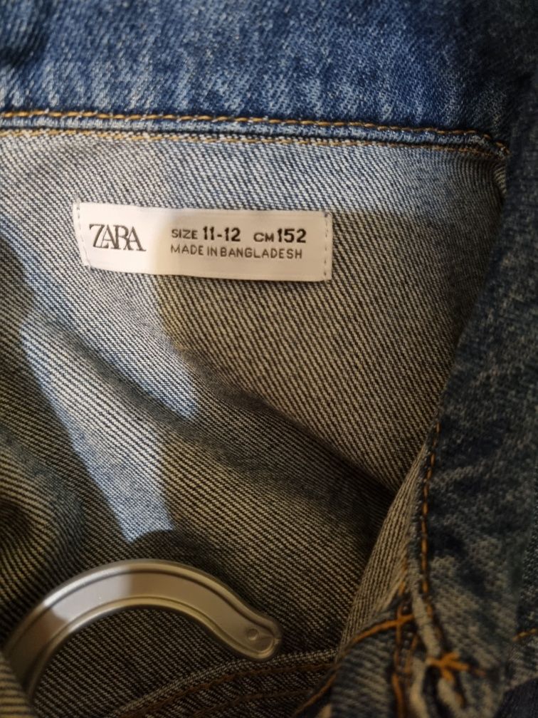 Джинсовый комбинезон и джинсовое платье Zara