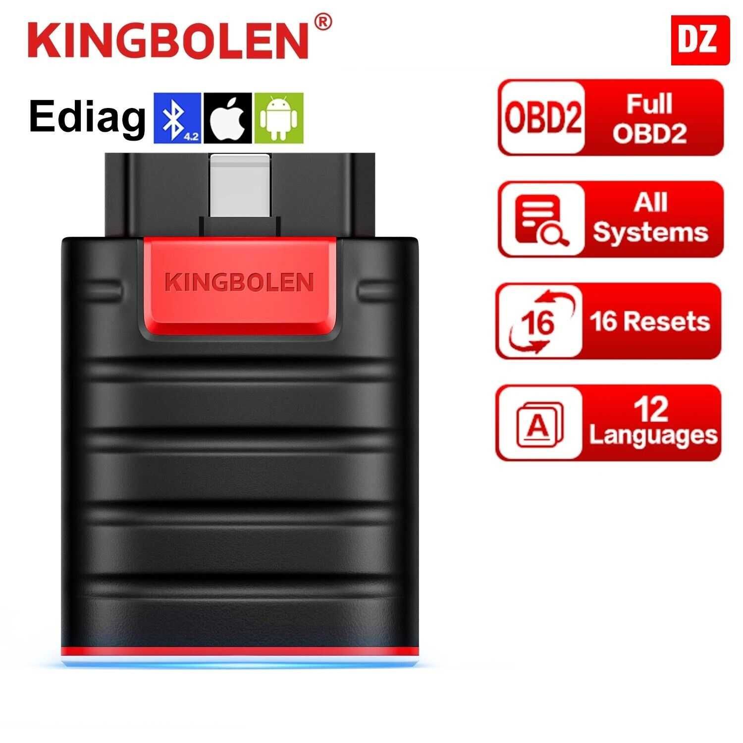 Автосканер Kingbolen Ediag.(Адаптации, кодирование) Diagzone. LVS