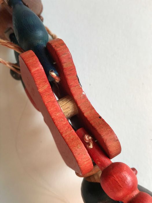 Boneco em Madeira - VIntage