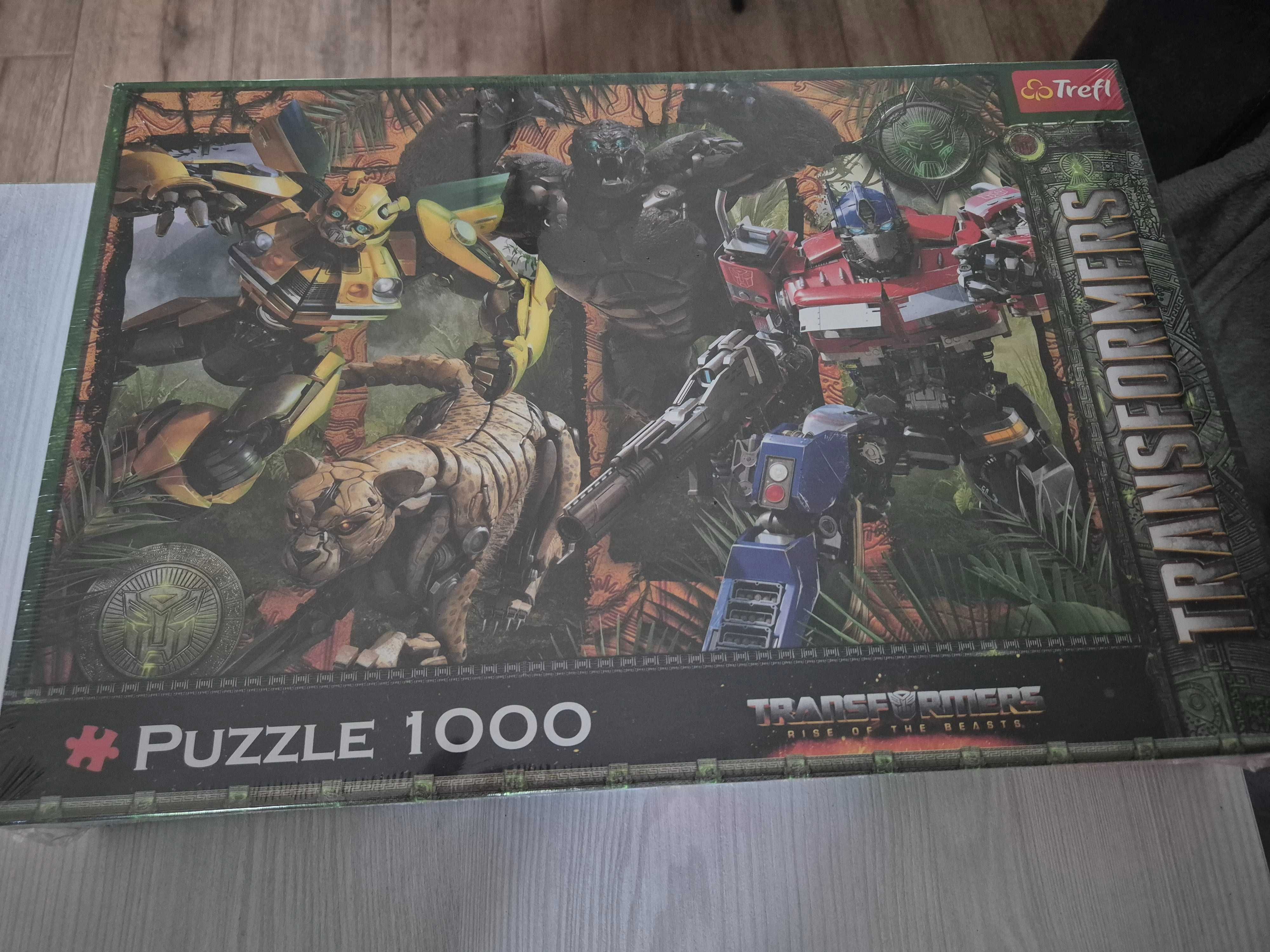 Nowe ofoliowane puzzle Transformers