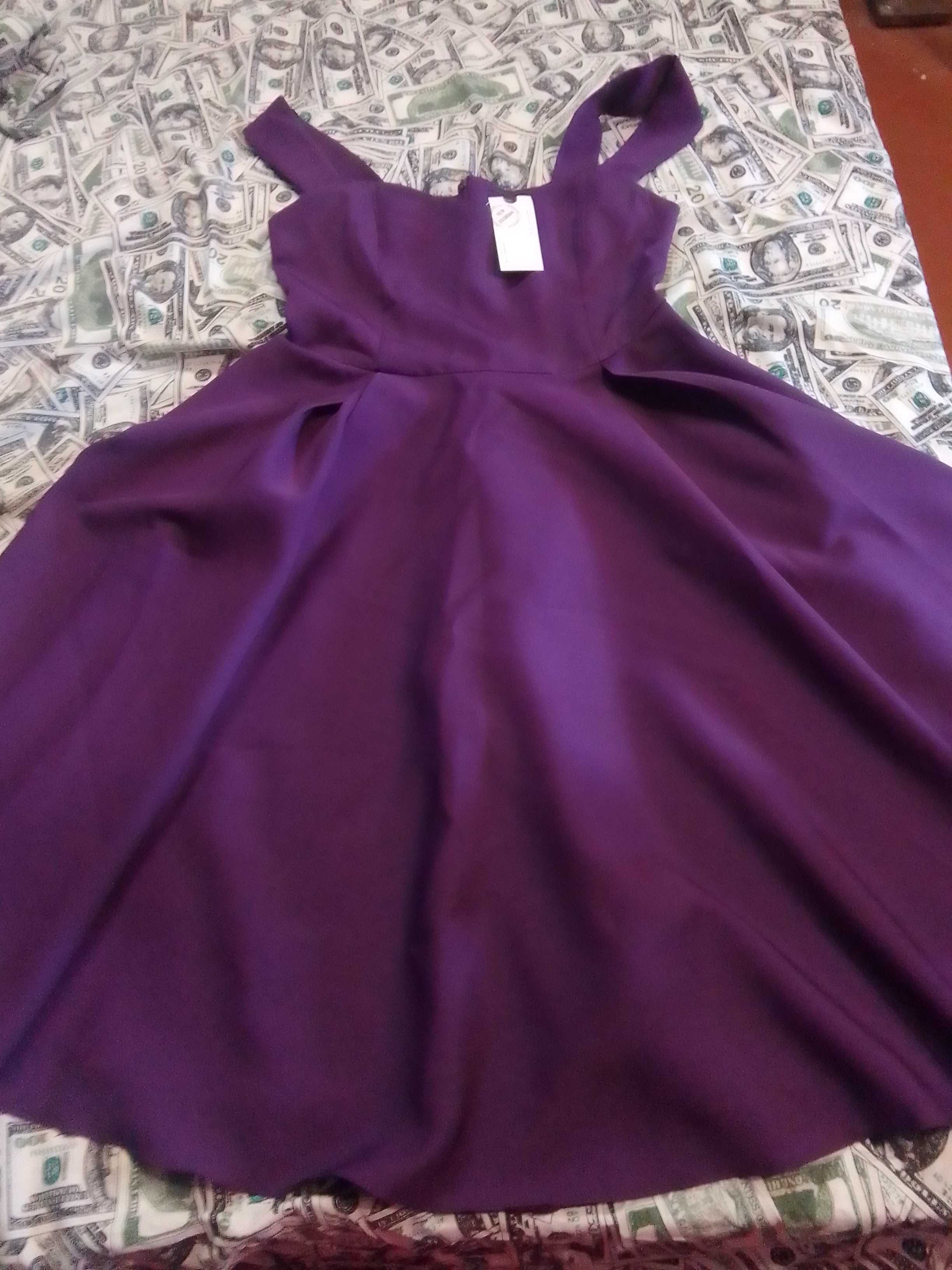 Сукня new fashion фіолетова