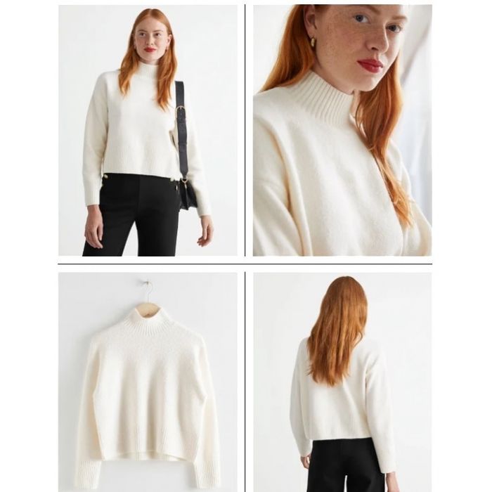 Джемпер Other&Stories wool/coton sandro cos