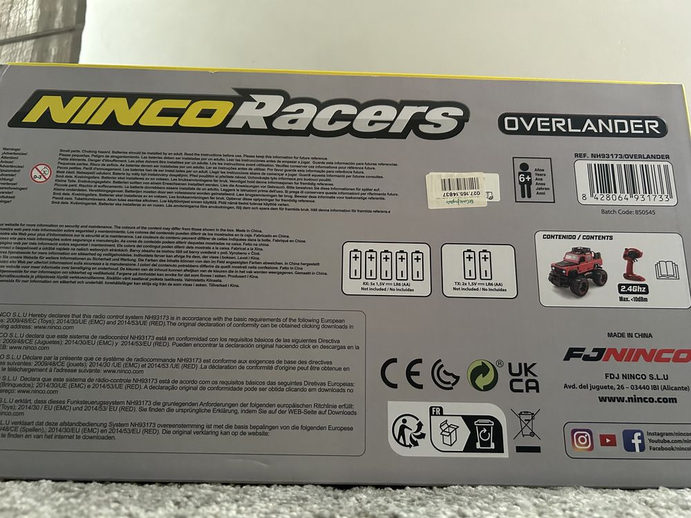 Carro telecomandado Ninco Racers