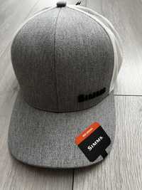 Czapka Simms flex trucker heather grey