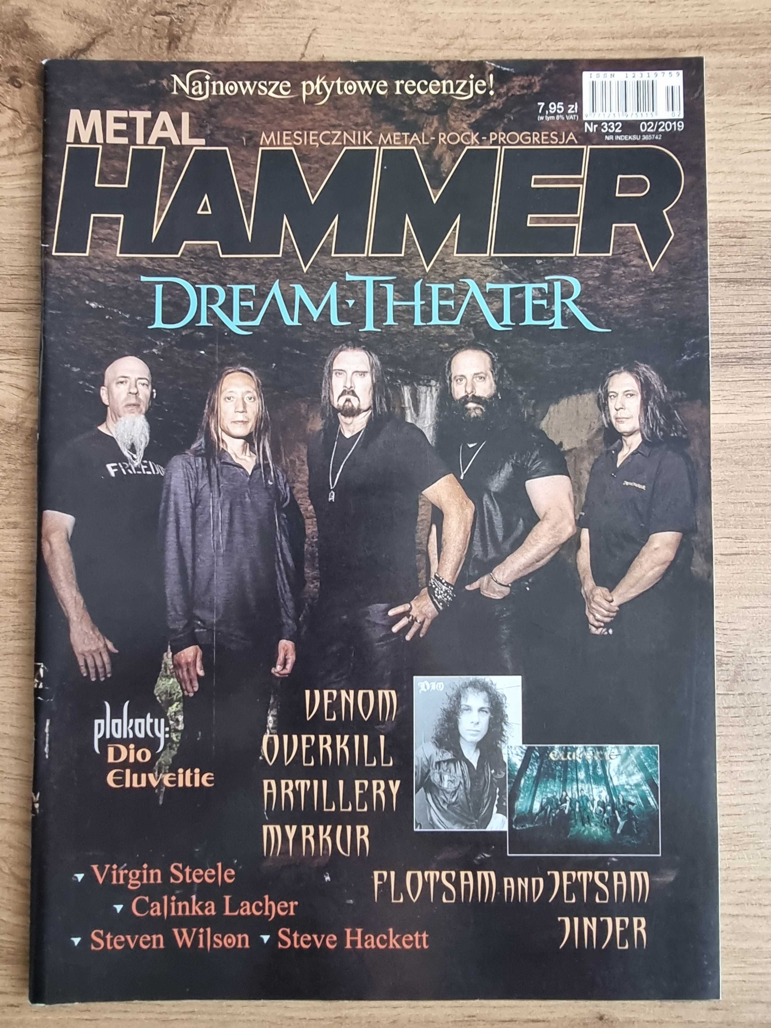 Metal Hammer 2019 - Dream Theater, Plakat: DIO, Eluveitie