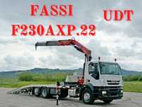 Iveco STRALIS 310 * LAWETA 7,15 m + FASSI F230AXP.22 + PILOT * STAN BDB