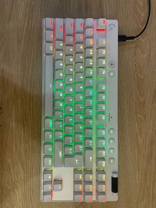 Klawiatura Logitech Pro X Biały
