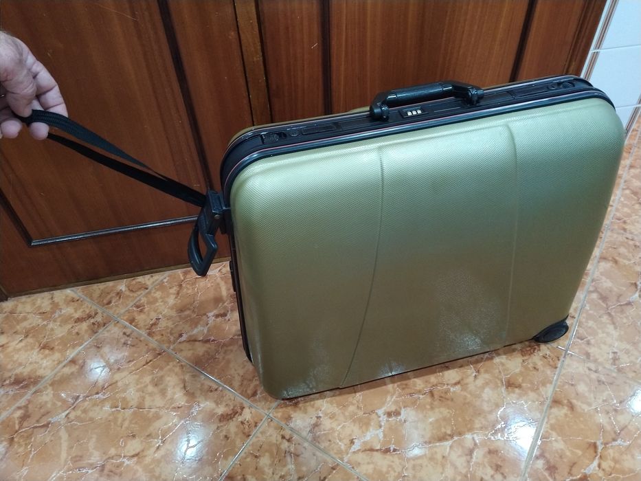 Mala malas de porão 23 kg semi-rígida viagem casa quarto apartamento v