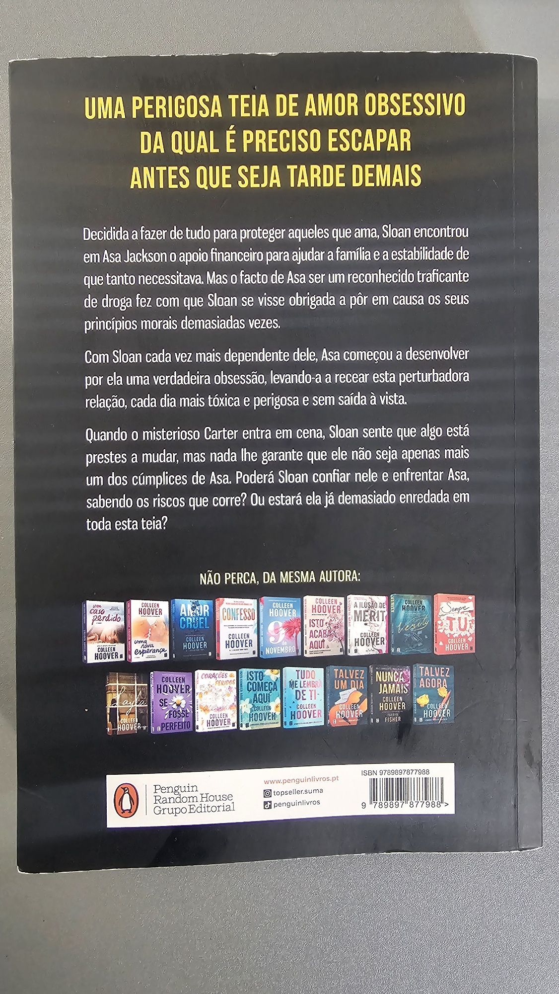 Tarde demais de Colleen Hoover