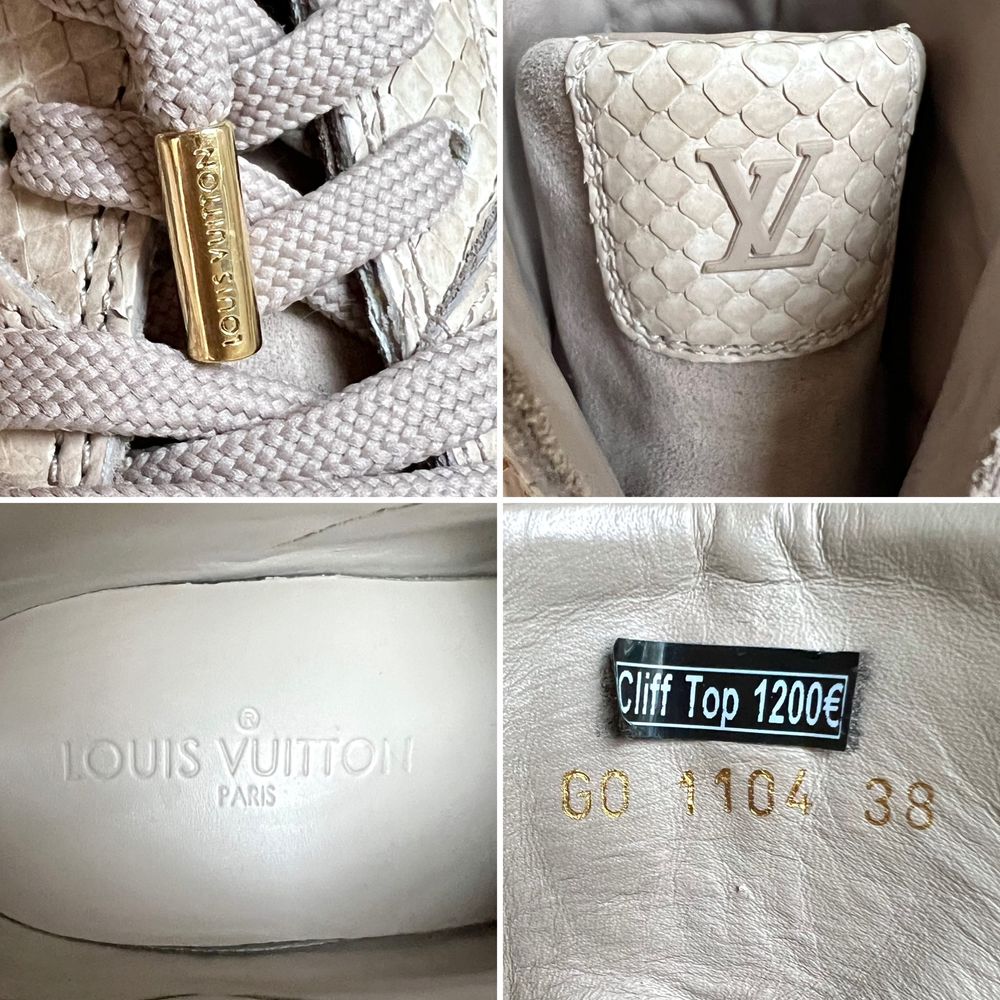 Продам кроссовки Louis Vuitton в идеальном состоянии. Оригинал! Питон.