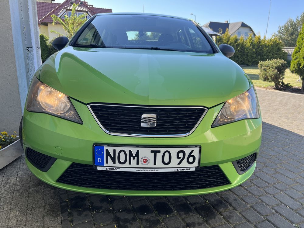 Seat Ibiza 2014r 1,2 benz 105 koni klima Alusy 5-drzwi BEZWYPADKOWY