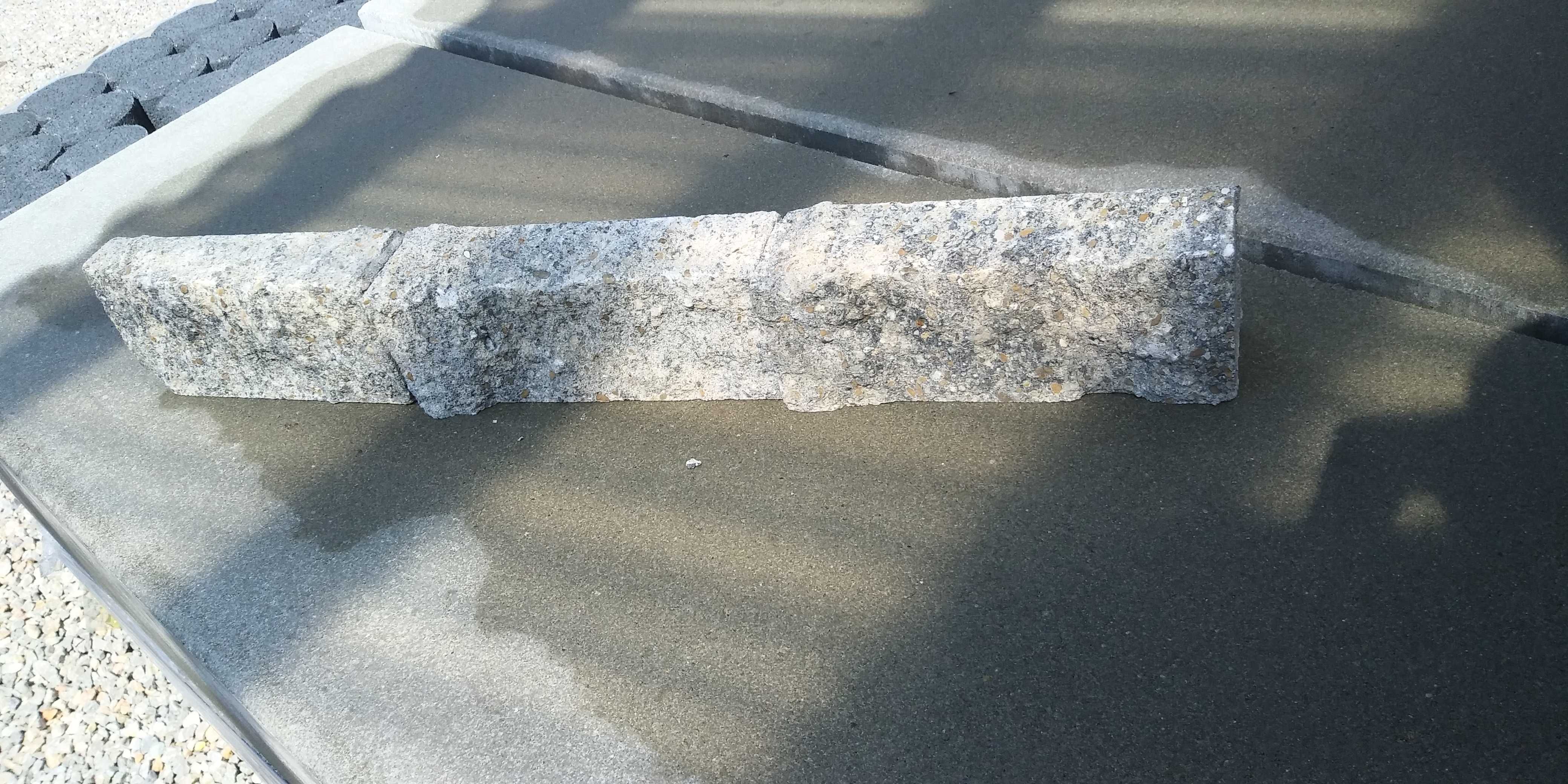 Obciążnik palisada mikro betonowa palisady obrzeża rabatki słupki