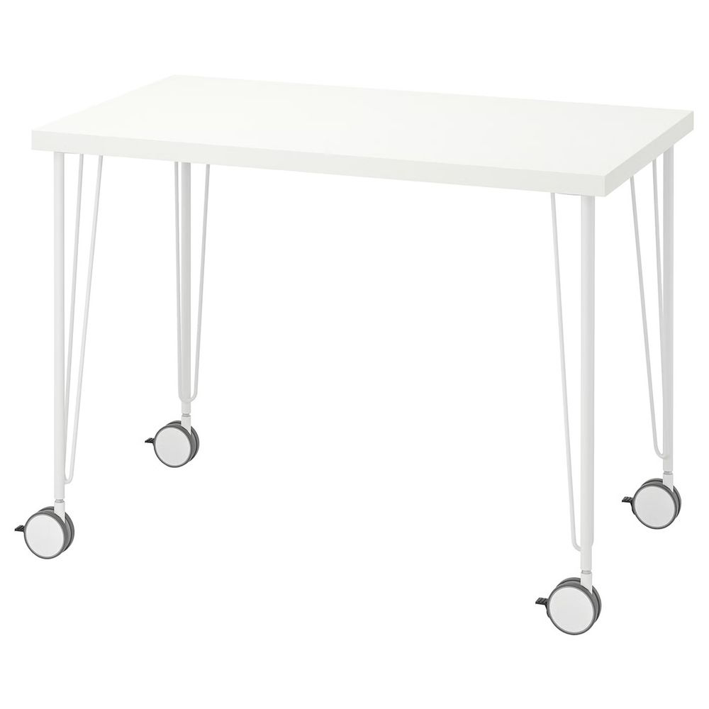 Secretaria Ikea com rodas