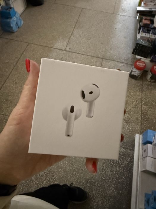 Apple airpods 4 беспроводные блютуз наушники новые оригинал