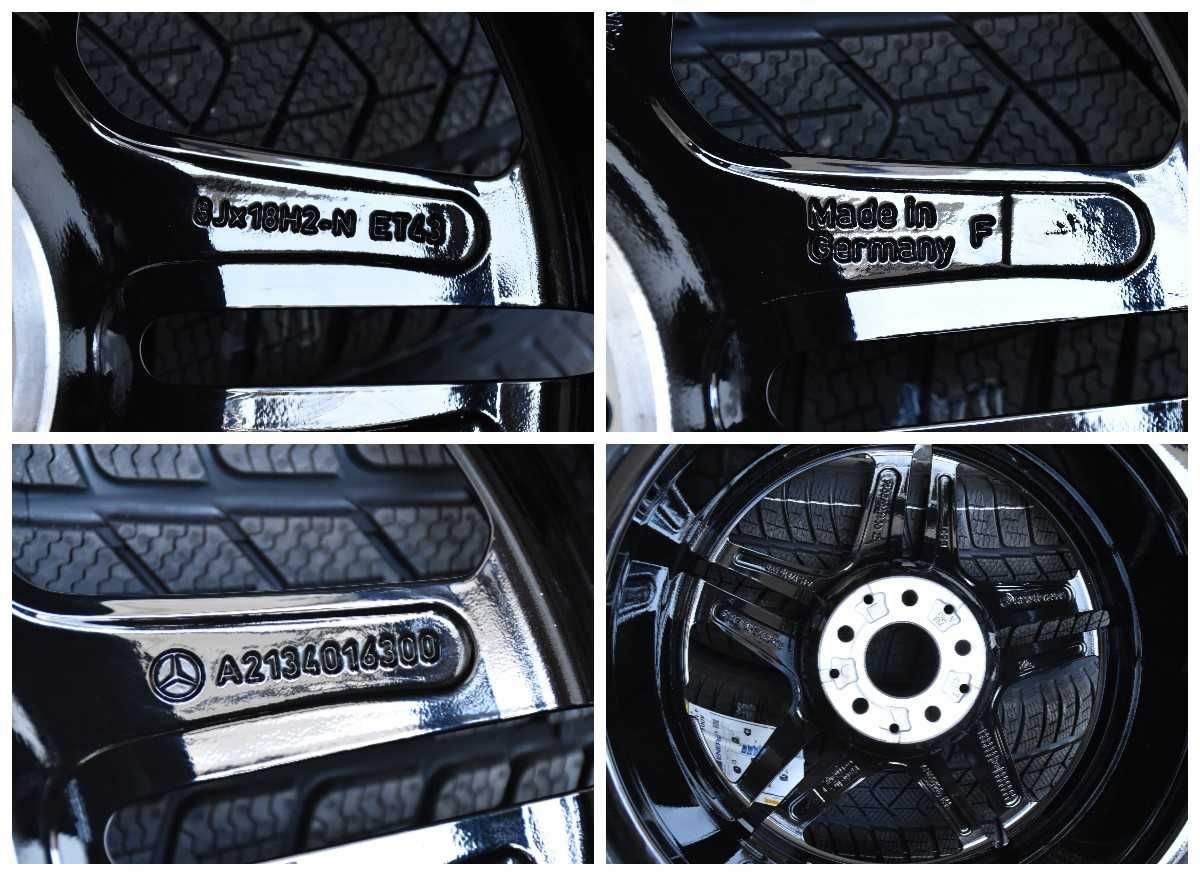 Koła OEM 18 Zima Mercedes E-Klasa W213 NOWE Pirelli 2023