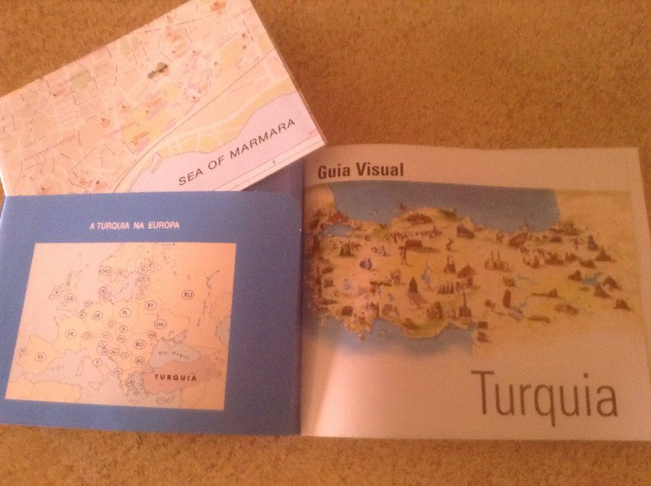 Livros / Guias do Rio de Janeiro e Turquia