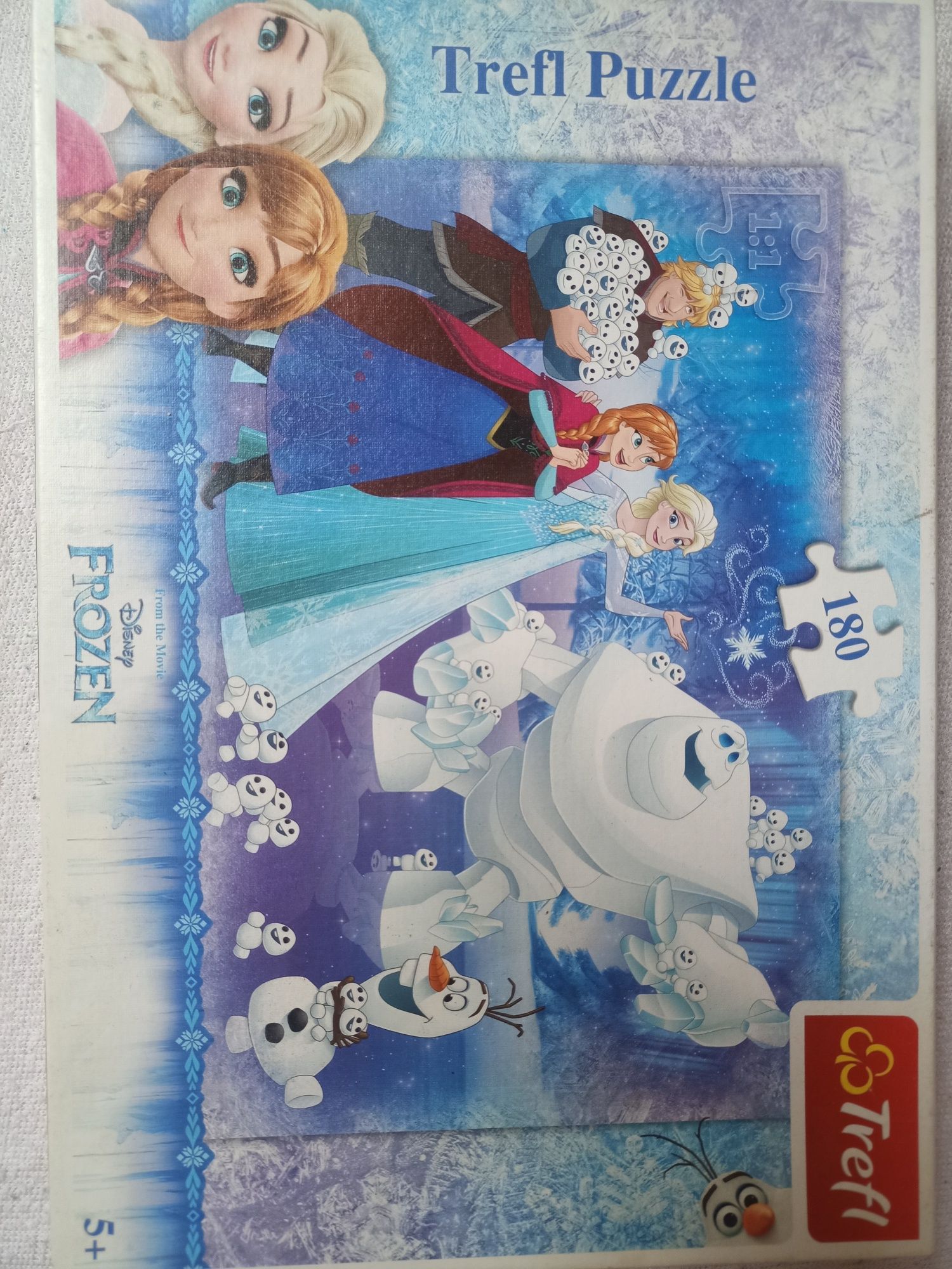 Puzzle 5+ Frozen, Księżniczki