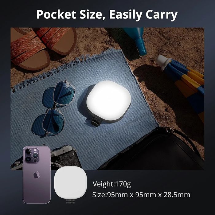 Lampa wideo RGB ATUMTEK O454