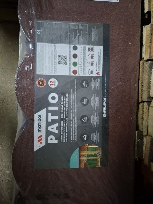 Gonty bitumiczne nowe matizol 3,85 m2