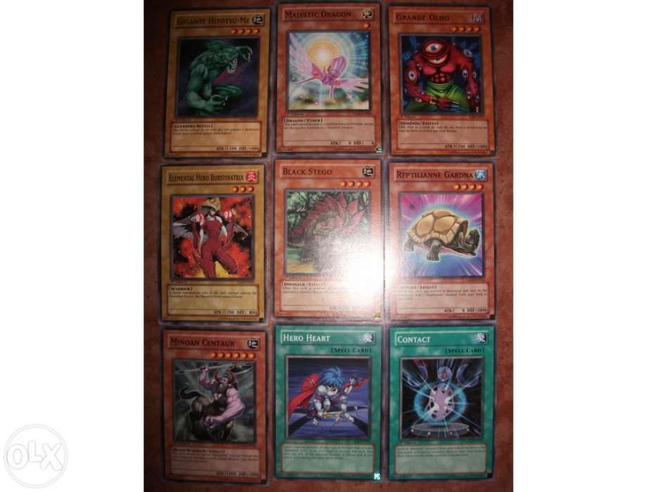 43 Cartas Yu-Gi-Oh! (Comuns)