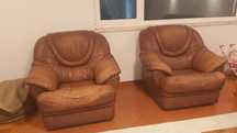 Sofas individuais pele