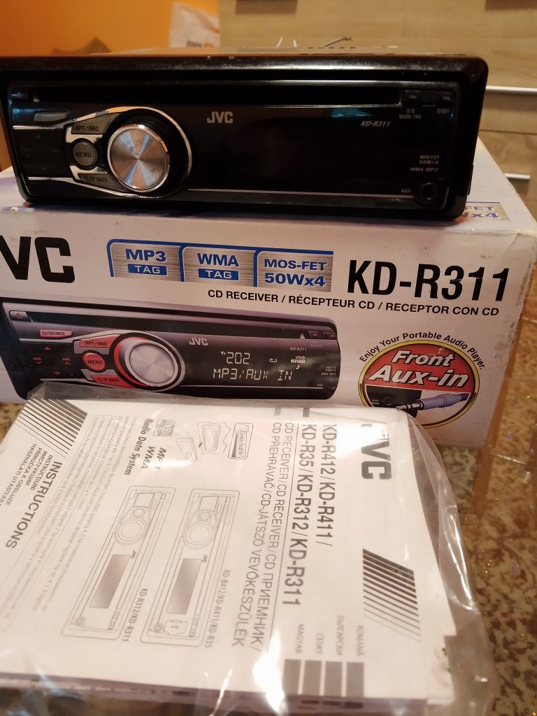 Продам. Авто магнит. Jvc original не Китай разом колонок jBl