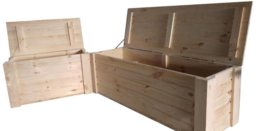 Kufer Drewniny Kuferek Skrzynia Pojemnik Drewniany XS 50x30x30 Mały