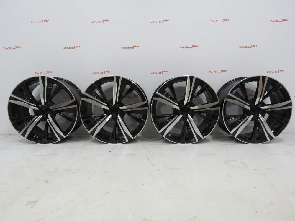 Jantes Look Peugeot GT Line 18 x 8 et 45 5x108 Preto + Polido