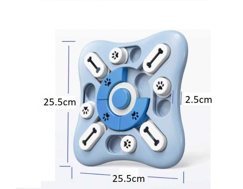 Zabawka Edukacyjna Interaktywna Dla Psa Kota Węchowa Miska Gra Puzzle