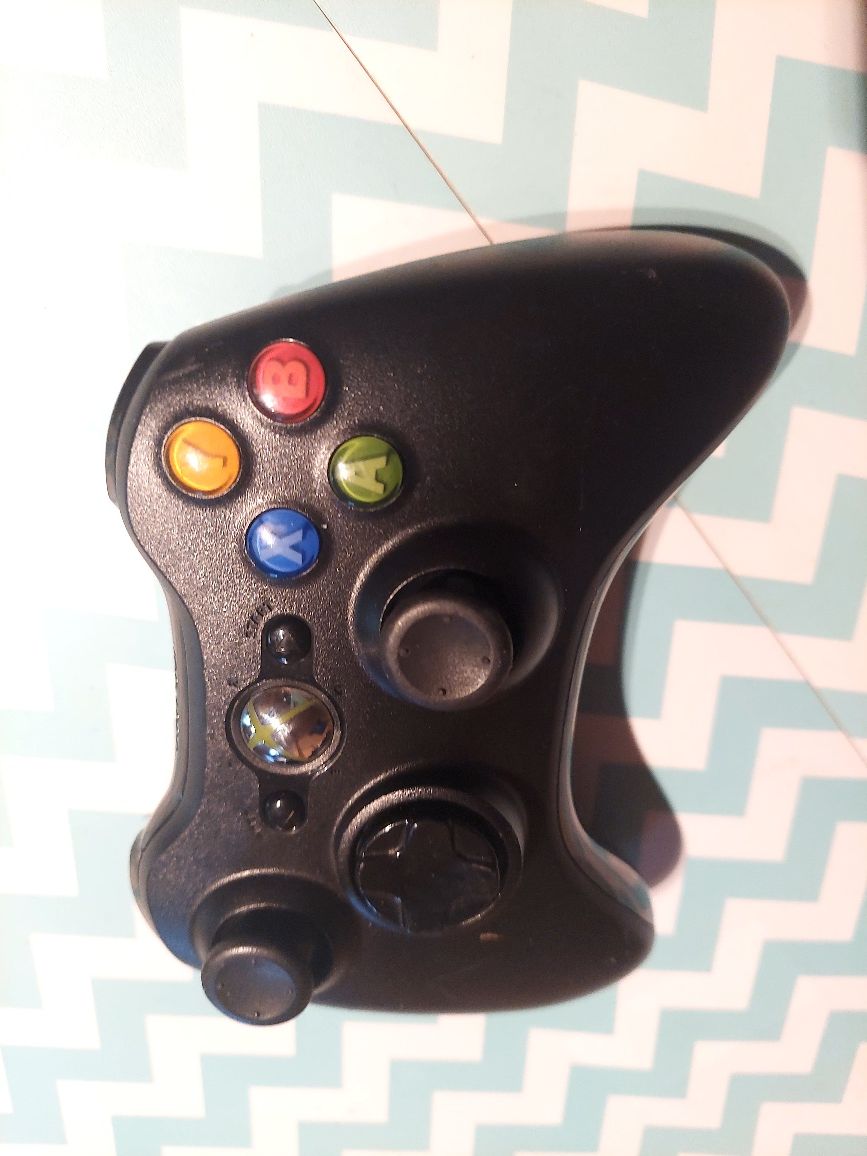 Pad xbox 360 czarny oryginal Microsoft