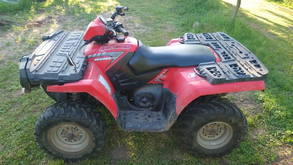 Polaris Sportsman 500 H.O. zarejestrowany