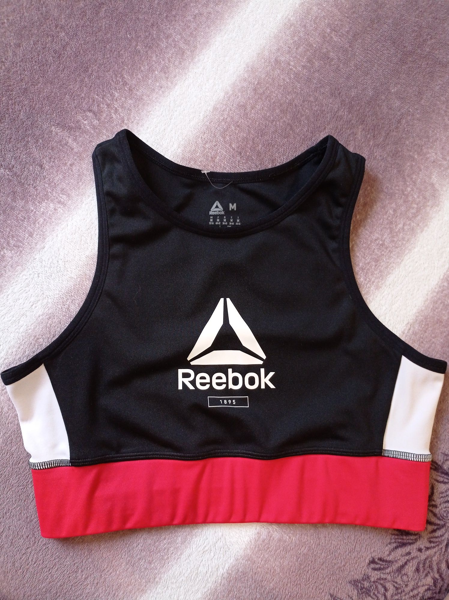 Жіночий спортивний топ Reebok, оригінал,розмір м