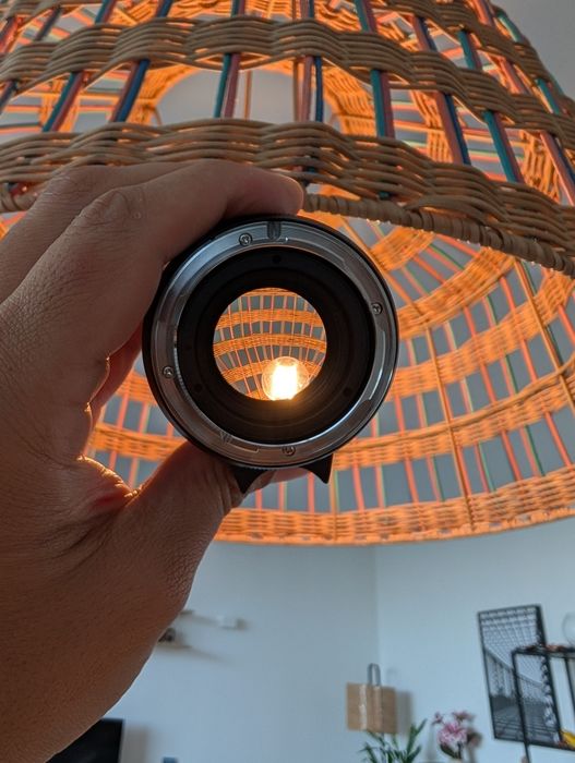 Lente 7artisans 35mm f/1.4 M-mount - Como nova