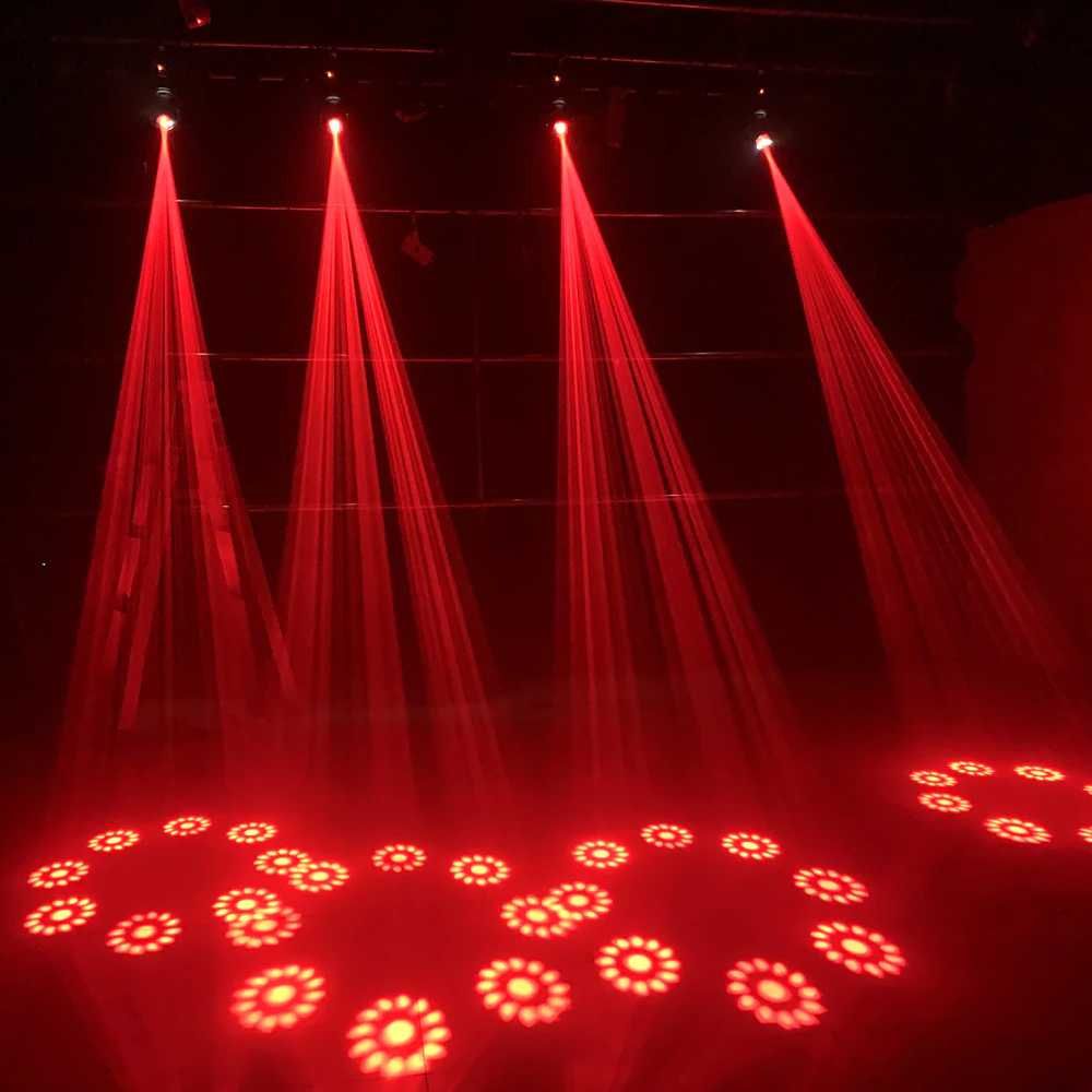 Głowa ruchoma oświetlenie LED 100W Beam Spot Gobo Pryzma